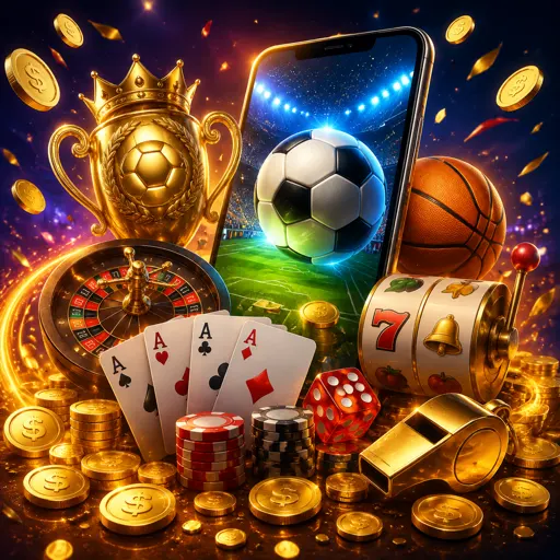 Torcedor acompanhando odds no celular durante o jogo